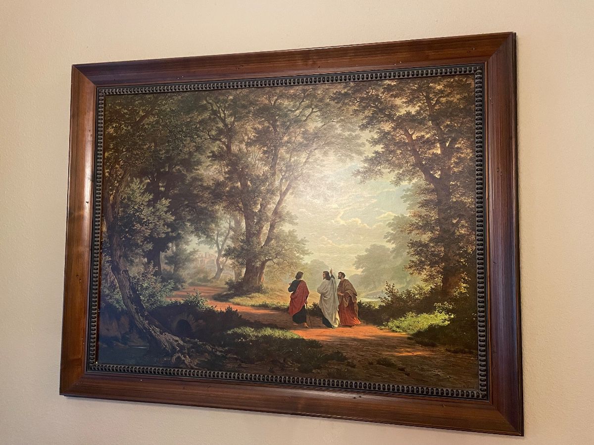 Road To Emmaus  ( Zund)  41" x 33" 