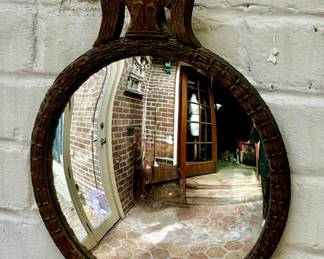 Vintage Eagle Convex Mirror