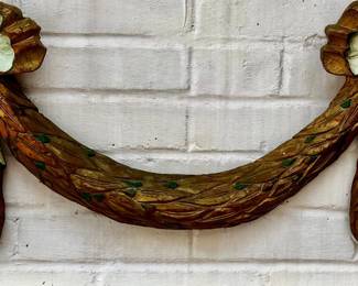 Vintage Wooden Swag