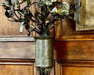 Trench Art Artillery Floral light