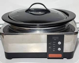 digital crock pot appears unused