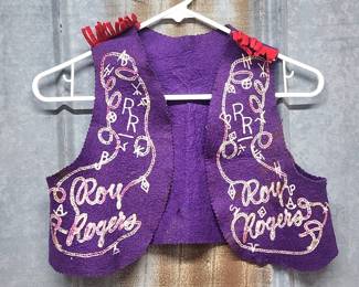 vintage Roy Rogers vest