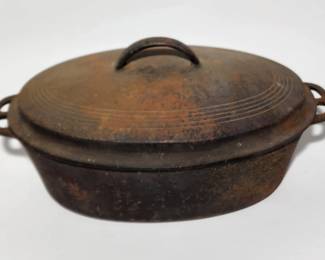 Wagner cast iron roasting pan