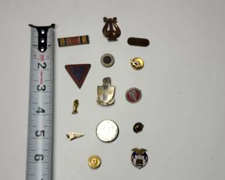 Great lot of vintage & antique pins