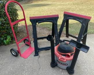 Hand Truck Horses Ridgid Cleaner