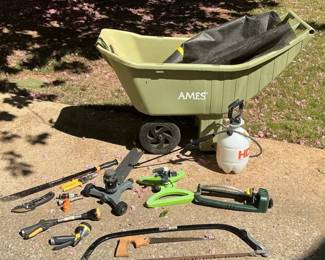 Ames Landscaping Cart Tools