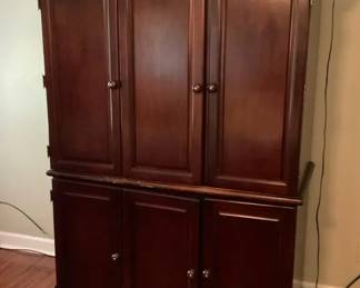 Mahogany Entertainment Armoire