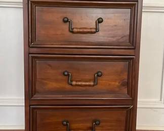 Three Drawer Side Table