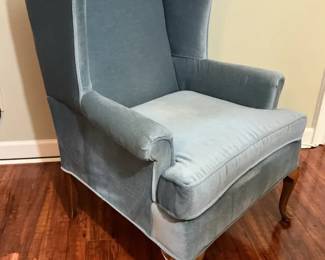 Blue Velvet Chair