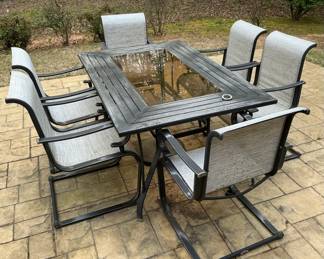 Hampton Bay Metal Patio Set