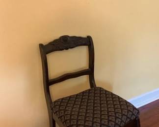 Rose Chair Floral Print