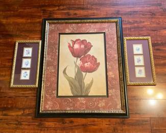 Floral Framed Pictures