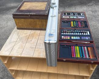 Art supplies and instrument cases