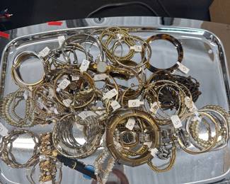 Jewelry, watches, and bracelets 