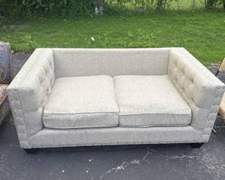 White grey couch good condition