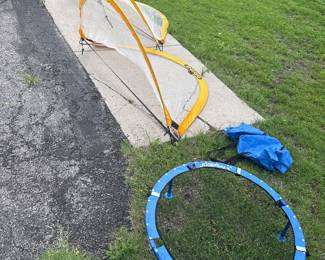 Spike ball net and soccer net