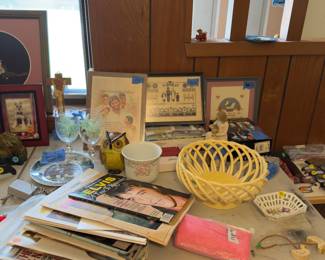 Elvis and Princess Diana collectible items and many more