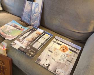 Canvas posters for restrooms or any decor