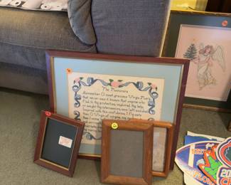 Picture frames and pictures