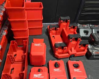 Milwaukee tools and storage