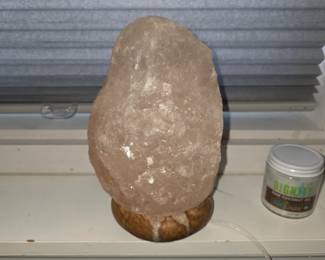 Pink Himalayan lamp