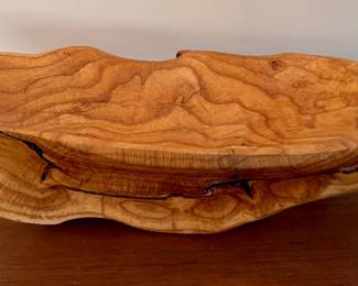 Hand Carved Rustic Bowl