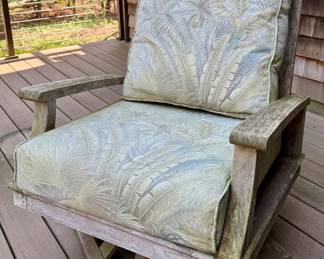 Gloster Teak Swivel Armchair