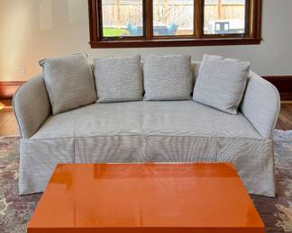 West Elm Lacquer Coffee Table