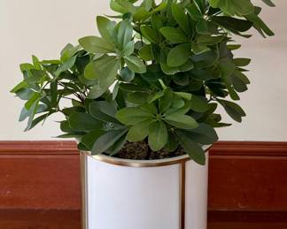 Faux Houseplant on Stand