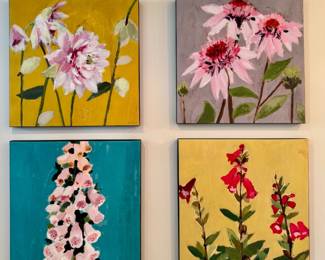 (4) Stretched Canvas Prints