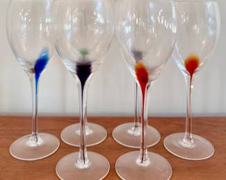 Pier 1 Teardrop Wine Glasses