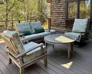 Gloster Teak Patio Set