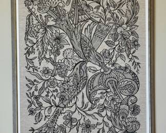 Alexander Senegat Framed Artwork