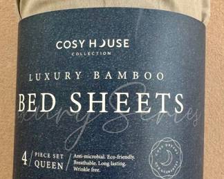 Cosy House Queen Sheets