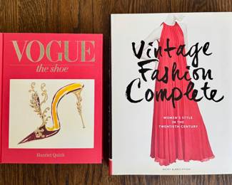 Vogue the Shoe & Vintage Fashion Complete Coffee Table Books