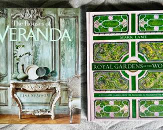 The Houses of Veranda & Royal Gardens of the World Coffee Table Books