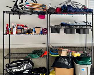 (2) Storage Racks