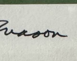 artist signature