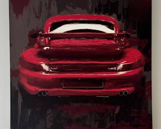 Porsche Stretched Canvas Artwork