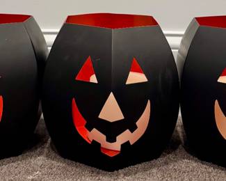 Crate & Barrel Small Pumpkin Lanterns