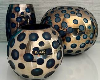 Decorative Mirrored Vases
