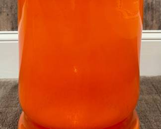 Henry Dean Oversized Art Glass Vase