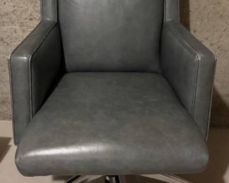 Custom Leather Office Chair