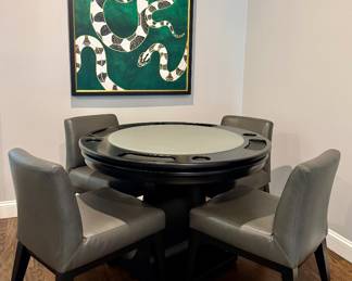 Game Table & 4 Chairs