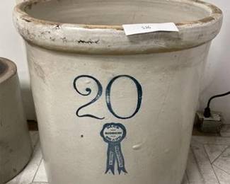 Buckeyes Pottery 20 Blue Ribbon Brand Stoneware Pottery