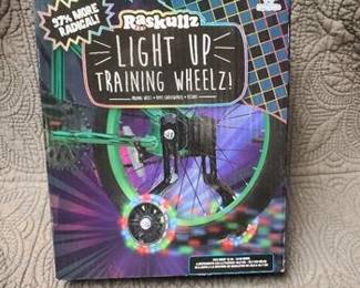 Raskullz Balance Buddy Light Up LED Bike Training Wheels