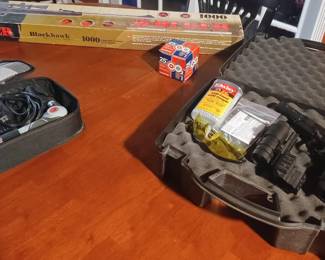 Rutgers Ruger Blackhawk Air  Gun, BB Gun with Scope and Misc Items