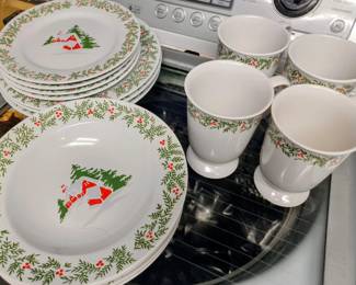 Christmas Dinner Set