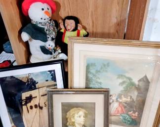 2 Vintage Pictures, Misc Items