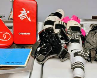 Taekwondo And Kickboxing Items 